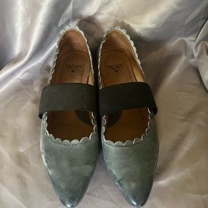 John Fluevog Wind, Blue, size 8